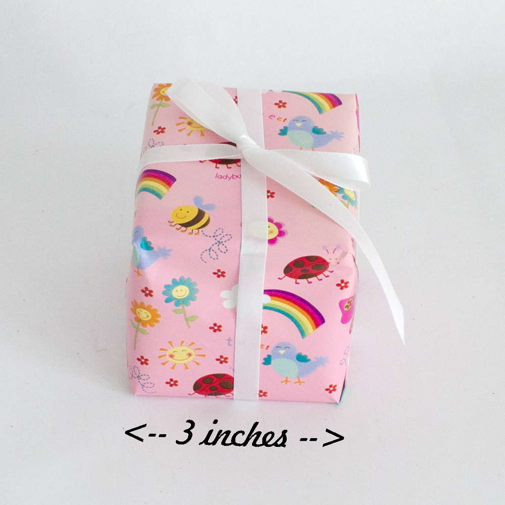 Happy Ladybugs in the Sunshine Wrapping Paper (30 by 60 inches,folded)