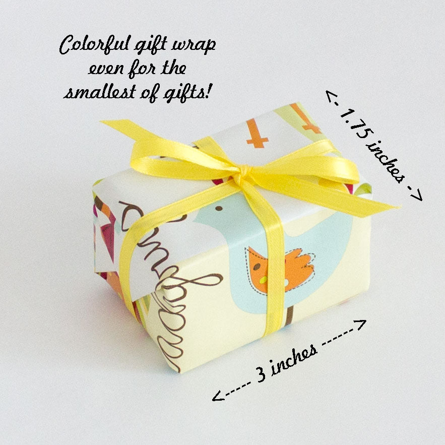 Ladybug and Butterfly Wrapping Paper (30 by 60 inches,folded)