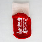 JazzyToes Ladybug Flip Flops Socks (12-24 months)