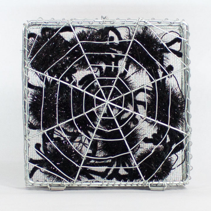 Spider Garland in Web Box