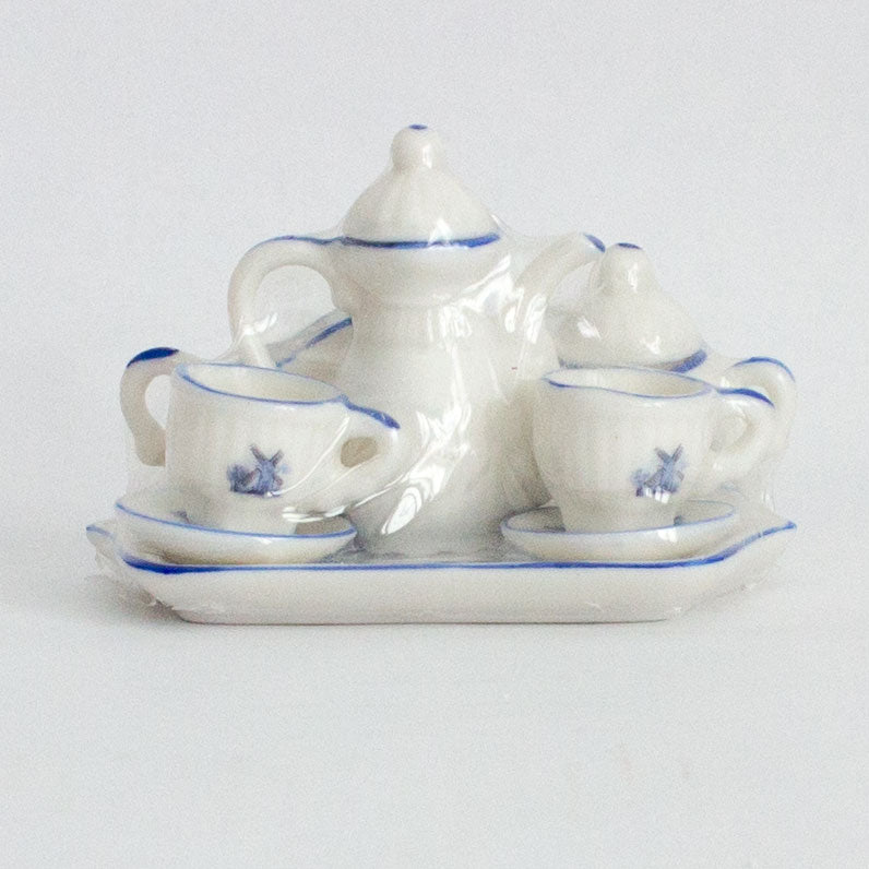 Miniature Holland Themed Tea Set
