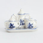 Miniature Holland Themed Tea Set