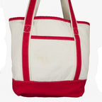 Ladybug Embroidered Canvas Bag