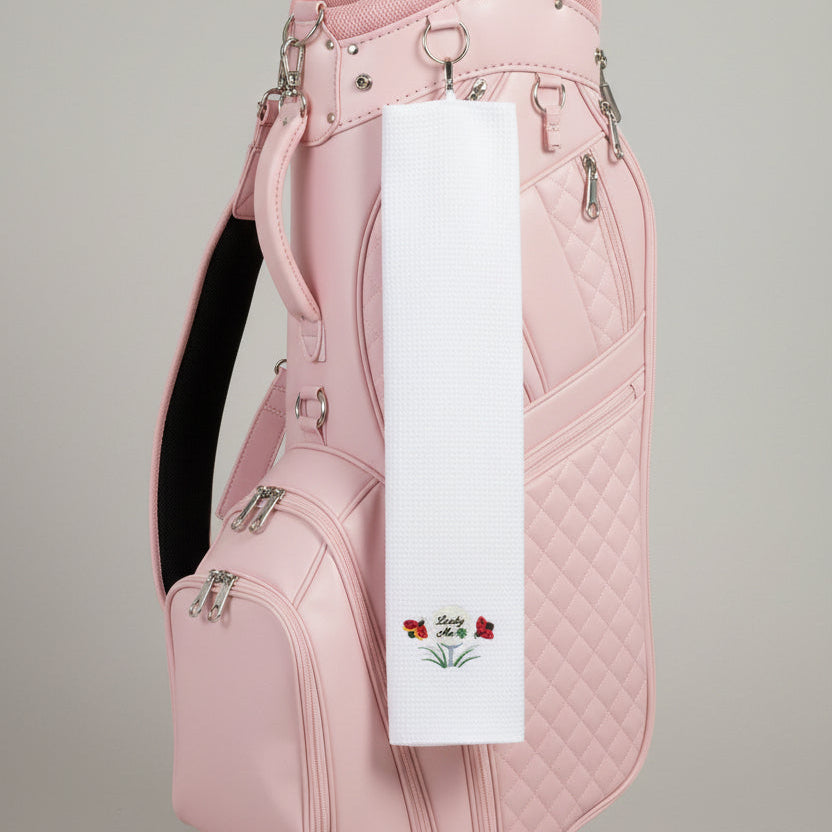 Lucky Me Ladybug Golf Towel