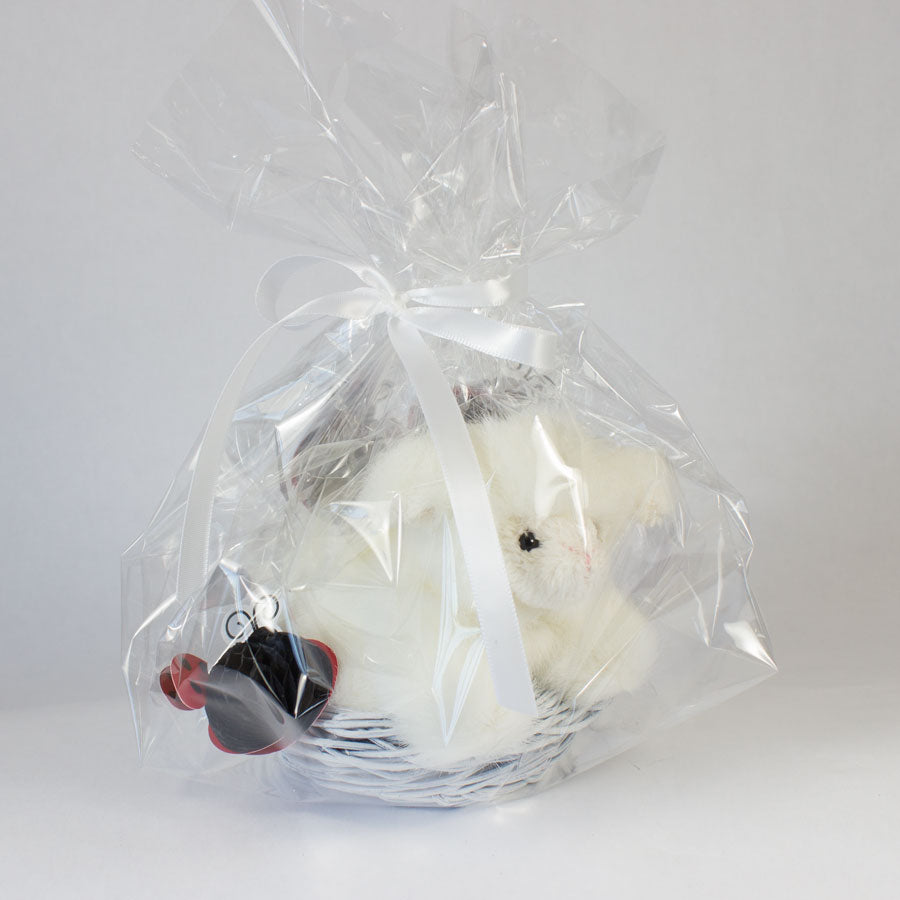 Lamb and Ladybug Easter Basket