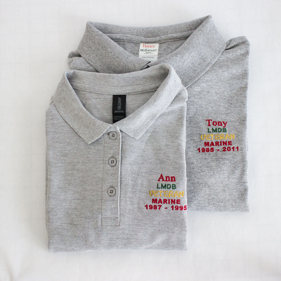 LMDB Women's Veteran Polo