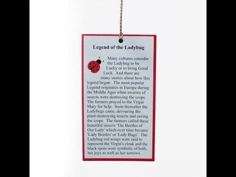 Ladybug Legend Tag